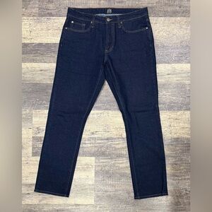 NWOT Ike Behar Men's Deep Blue Straight Jeans